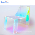 Glossy plastic iridescent acrylic sheet